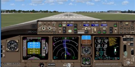 FSX – Boeing 777 Flight Deck Panel .